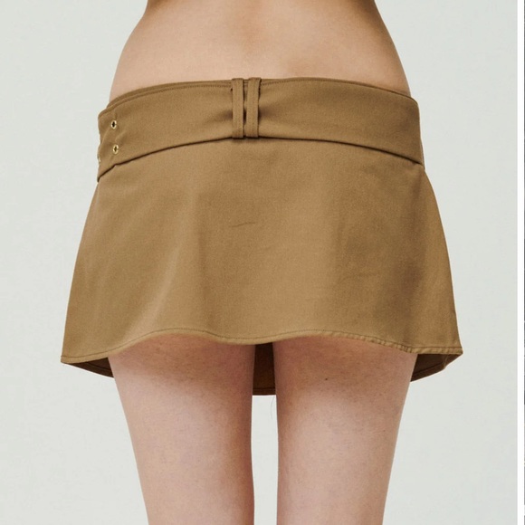 STORETS Tiffany Low-rise Skirt w/Belt - Picture 4 of 9